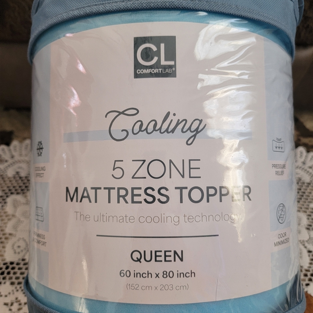 Cooling Mattress Topper 5 Zone